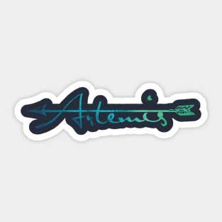 Artemis Logo Sticker